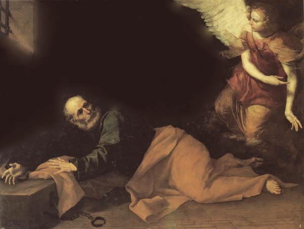 Jose de Ribera The Deliverance of St.Peter France oil painting art